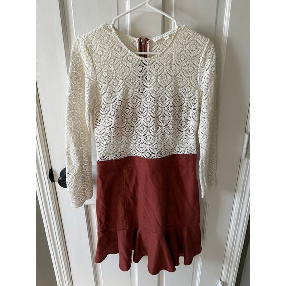 Veronica Beard Bex Combo Mini Dress, size 6, EUC - Picture 1 of 5